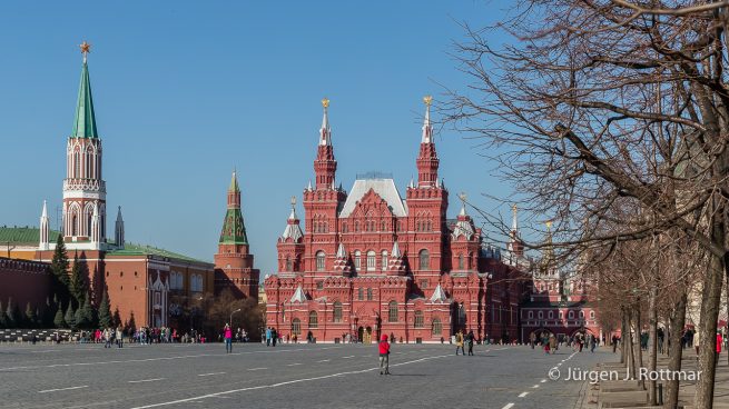 Russland | Moskau | Historisches Museum | Nikolausturm des Kreml