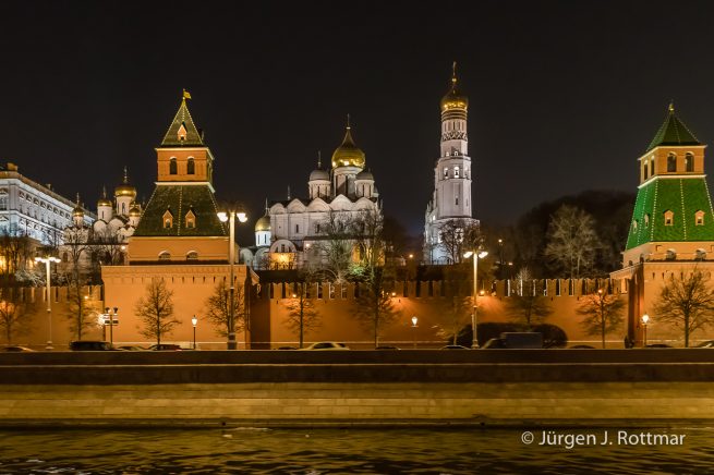 Russland | Moskau bei Nacht