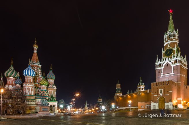 Russland | Moskau bei Nacht