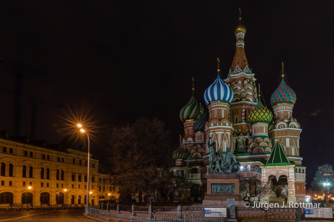 Russland | Moskau bei Nacht
