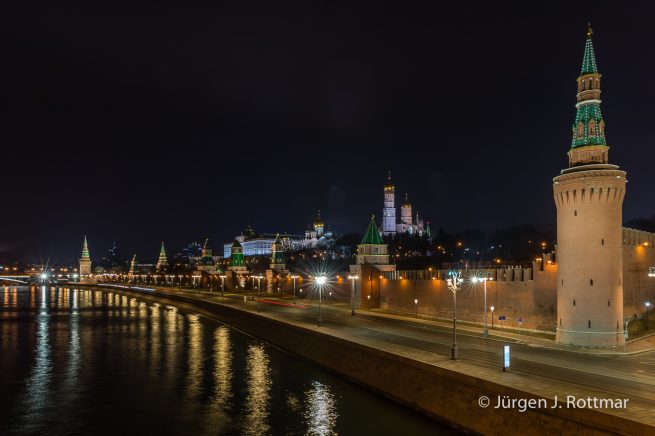 Russland | Moskau bei Nacht