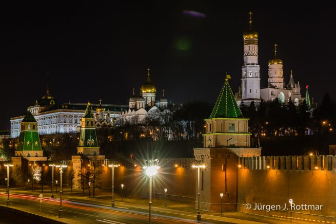 Russland | Moskau bei Nacht