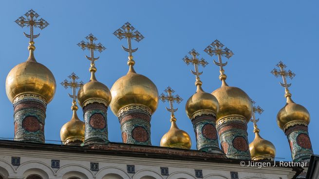 Russland | Moskau | Kreml | Hauskirchtürme des Kerempalastes