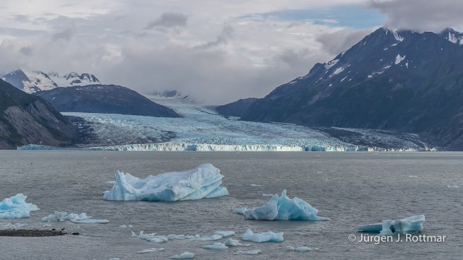 USA | Alaska | Gletscherlagune | Inner Lake George | vor dem Colony Gletscher