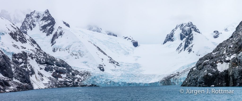Gletscher am Ende des Drygalsky Fjords