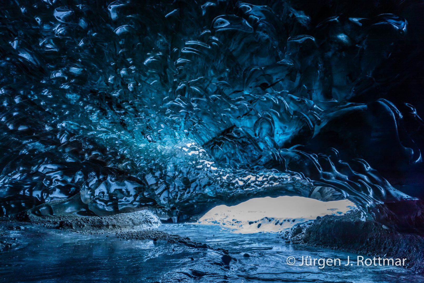 Island | Süden Winter | Breiðamerkurjökull | Eishöhle