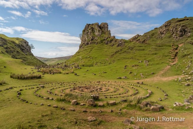 Schottland | Isle of Skye | Fairy Glen | Castle Ewen | Steinkreis