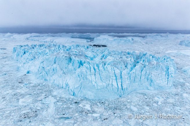 Grönland | Ilulissat | Flugaufnahme | Eisfjord (Kangia)