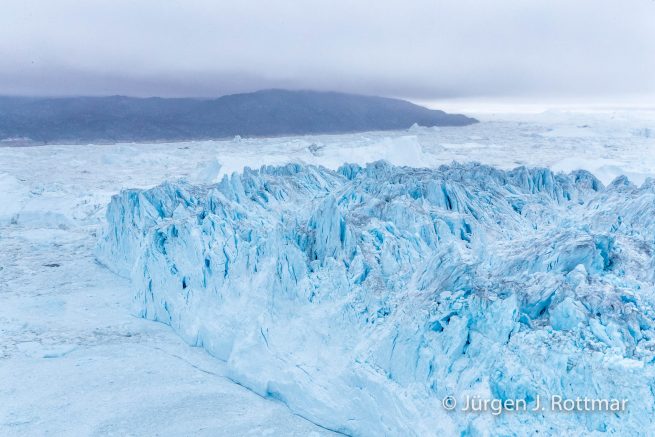 Grönland | Ilulissat | Flugaufnahme | Eisfjord (Kangia)