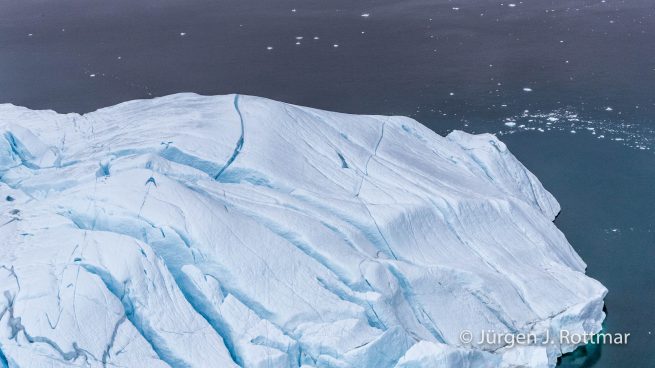 Grönland | Ilulissat | Flugaufnahme | Eisfjord (Kangia)