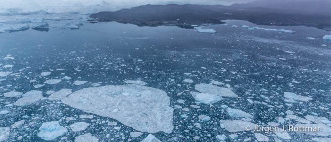 Grönland | Ilulissat | Flugaufnahme | Eisfjord (Kangia)