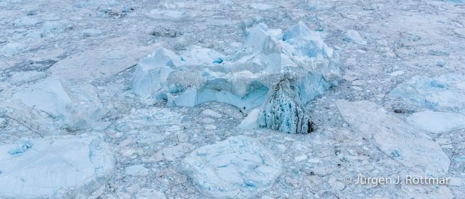 Grönland | Ilulissat | Flugaufnahme | Eisfjord (Kangia)