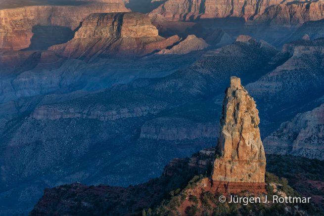 USA | Südwesten | Arizona | Grand Canyon | North Rim | Imperial Point | Mount Haiden