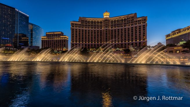 USA | Südwesten | Nevada | Las Vegas | Springbrunnen Hotel Bellagio
