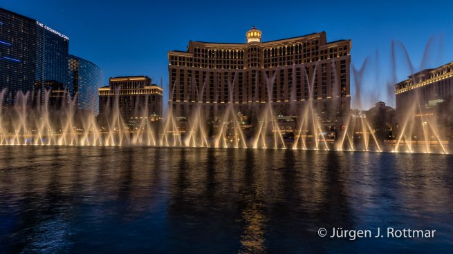 USA | Südwesten | Nevada | Las Vegas | Springbrunnen Hotel Bellagio