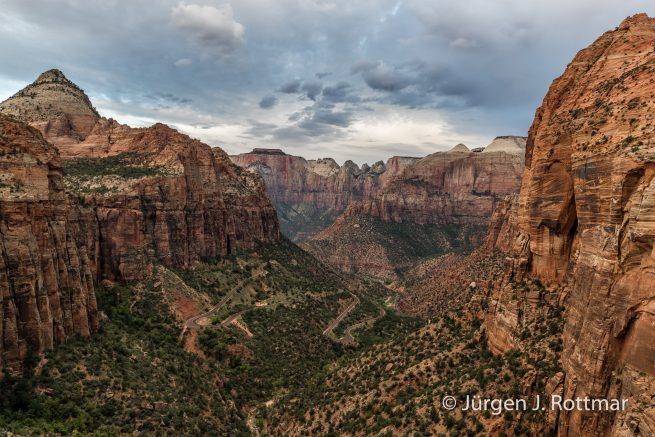 USA | Südwesten | Utah | Zion Nationalpark | Valley Overlook