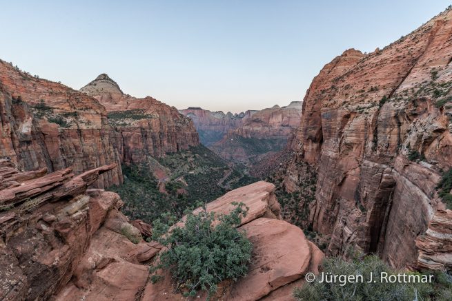 USA | Südwesten | Utah | Zion National Park | Valley Overlook
