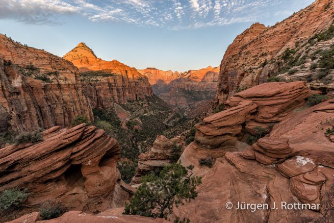 USA | Südwesten | Utah | Zion National Park | Valley Overlook