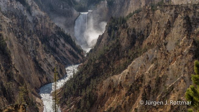 USA | Südwesten | Wyoming | Yellowstone National Park | Lower Falls of the Yellowstone