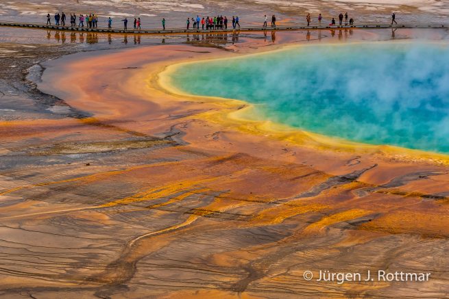 USA | Südwesten | Arizona | Yellowstone NP| Grand Prismatic Spring Overlook