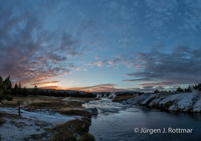 USA | Südwesten | Arizona | Yellowstone NP| Upper Geyser Basin | Firehole River