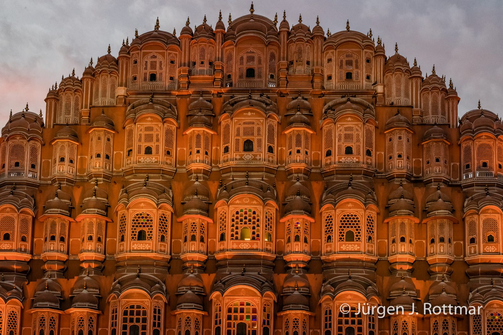 Indien | Rajasthan | Jaipur | Palast der Winde (Hawa Mahal)