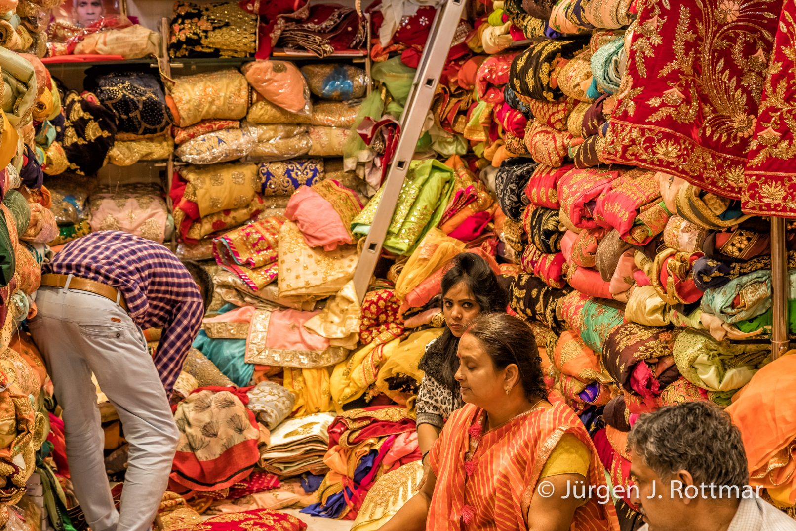 Indien Rajasthan Jaipur Wedding Market Rottmar