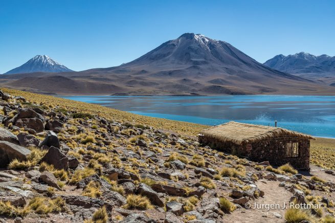 Chile | Laguna Miscanti (4'140 m) | Cerro Miscanti (5622 m)