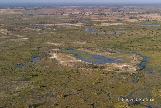 Botswana 09/2019 | Okavango Delta | Scenic Helicopter Flight