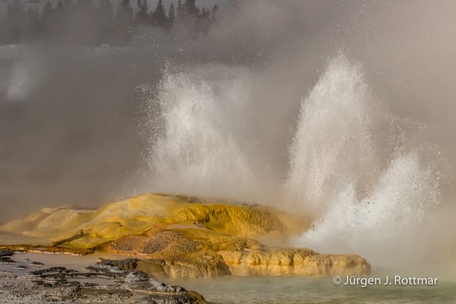 USA | Canyons & Yellowstone NP im Winter | Fountain Paint Pot