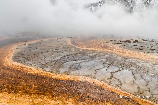 USA | Canyons & Yellowstone NP im Winter | Grand Prismatic Springs