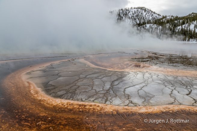 USA | Canyons & Yellowstone NP im Winter | Grand Prismatic Springs