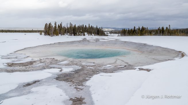 USA | Canyons & Yellowstone NP im Winter | Grand Prismatic Springs
