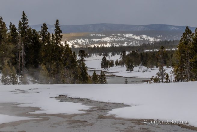 USA | Canyons & Yellowstone NP im Winter | Grand Prismatic Springs