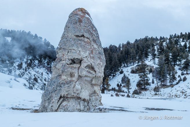 USA | Canyons & Yellowstone NP im Winter | Mammoth | Lower Terraces Area